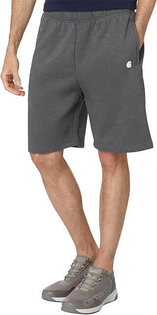 Carhartt Relaxed Fit Midweight Fleece Shorts (Carbon Heather) Men's Clothing Cover