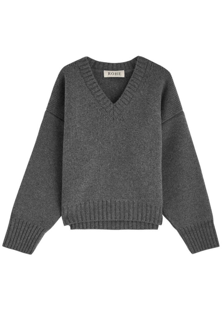 Rohe Compact Wool Jumper - Grey Cover