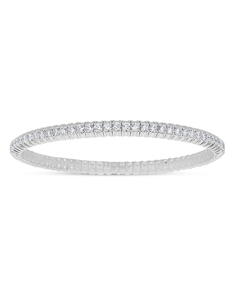 Zydo 18K White Gold Stretch Diamond Bracelet Cover