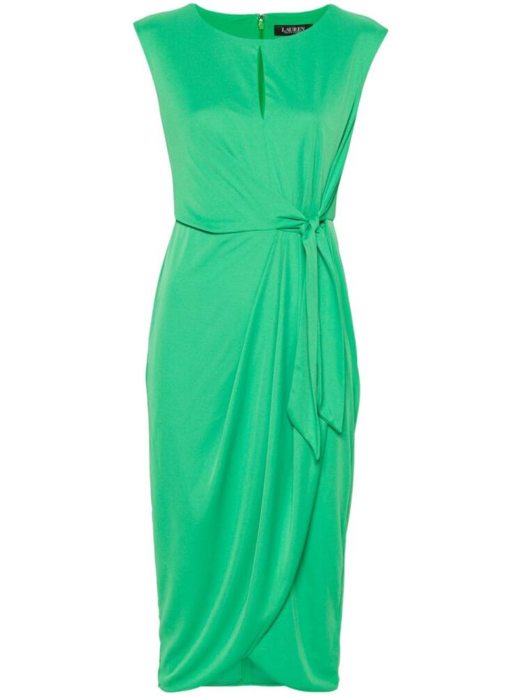 Lauren Ralph Lauren tied midi dress - Green Cover