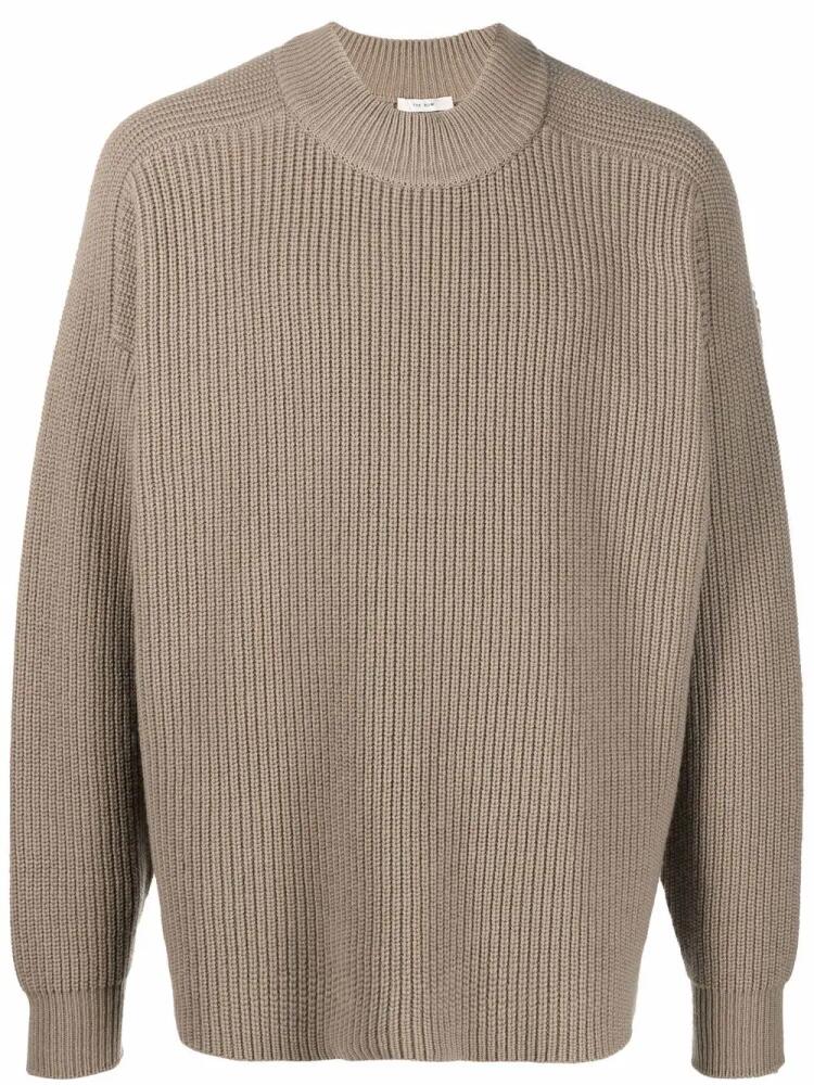 The Row ribbed knit jumper - Brown Cover