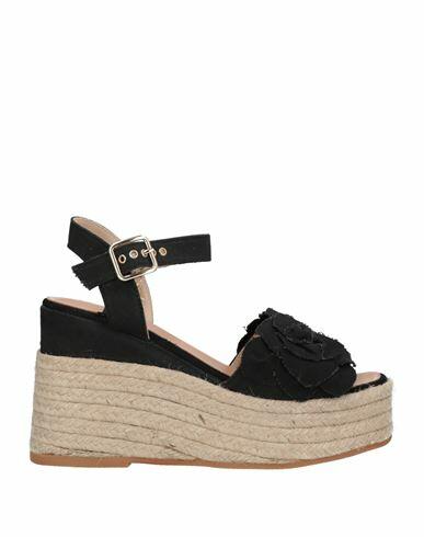 Gaimo Woman Espadrilles Black Textile fibers Cover