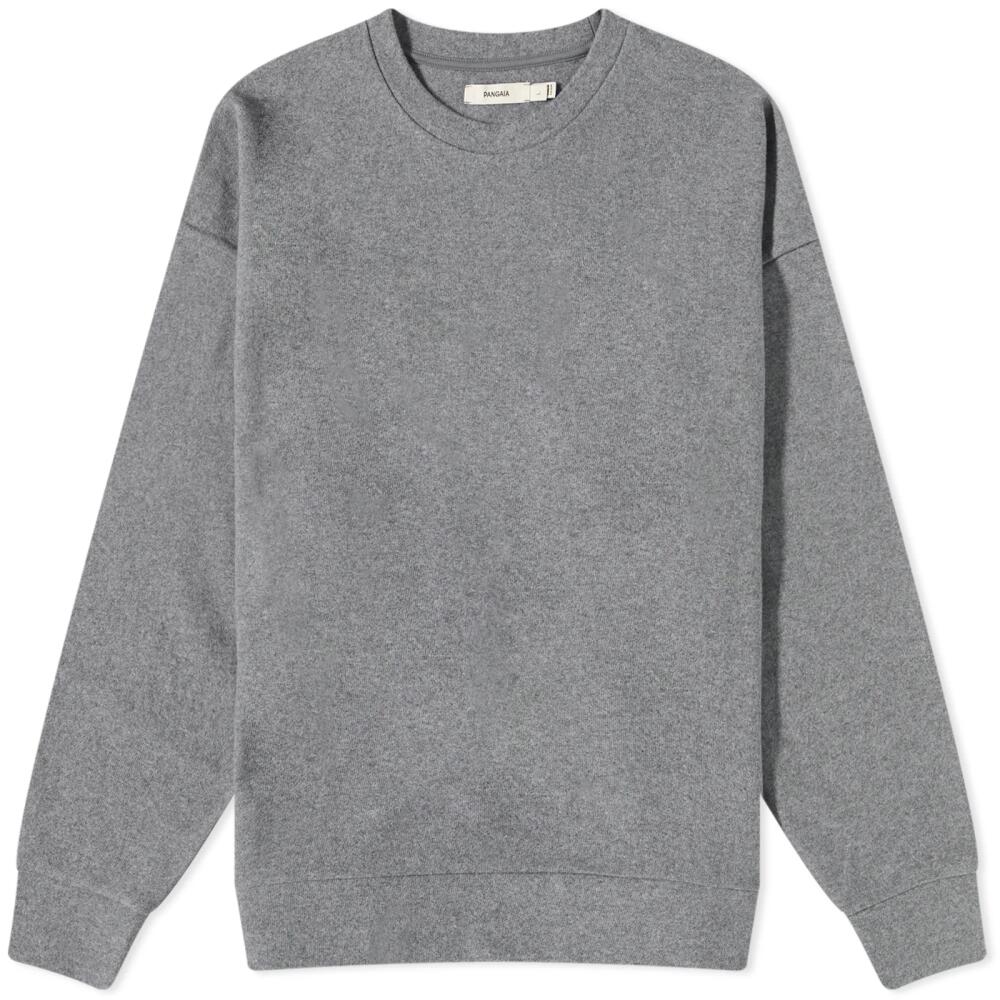 Pangaia Wool Jersey Crew Sweat in Volcanic Grey Cover