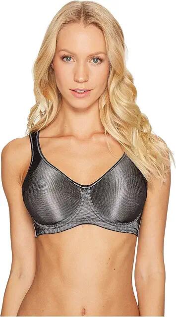 Anita Momentum Underwire Sports Bra 5519 (Black) Women's Bra Cover