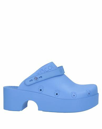 Xocoi Woman Mules & Clogs Azure Recycled thermoplastic polyurethane Cover