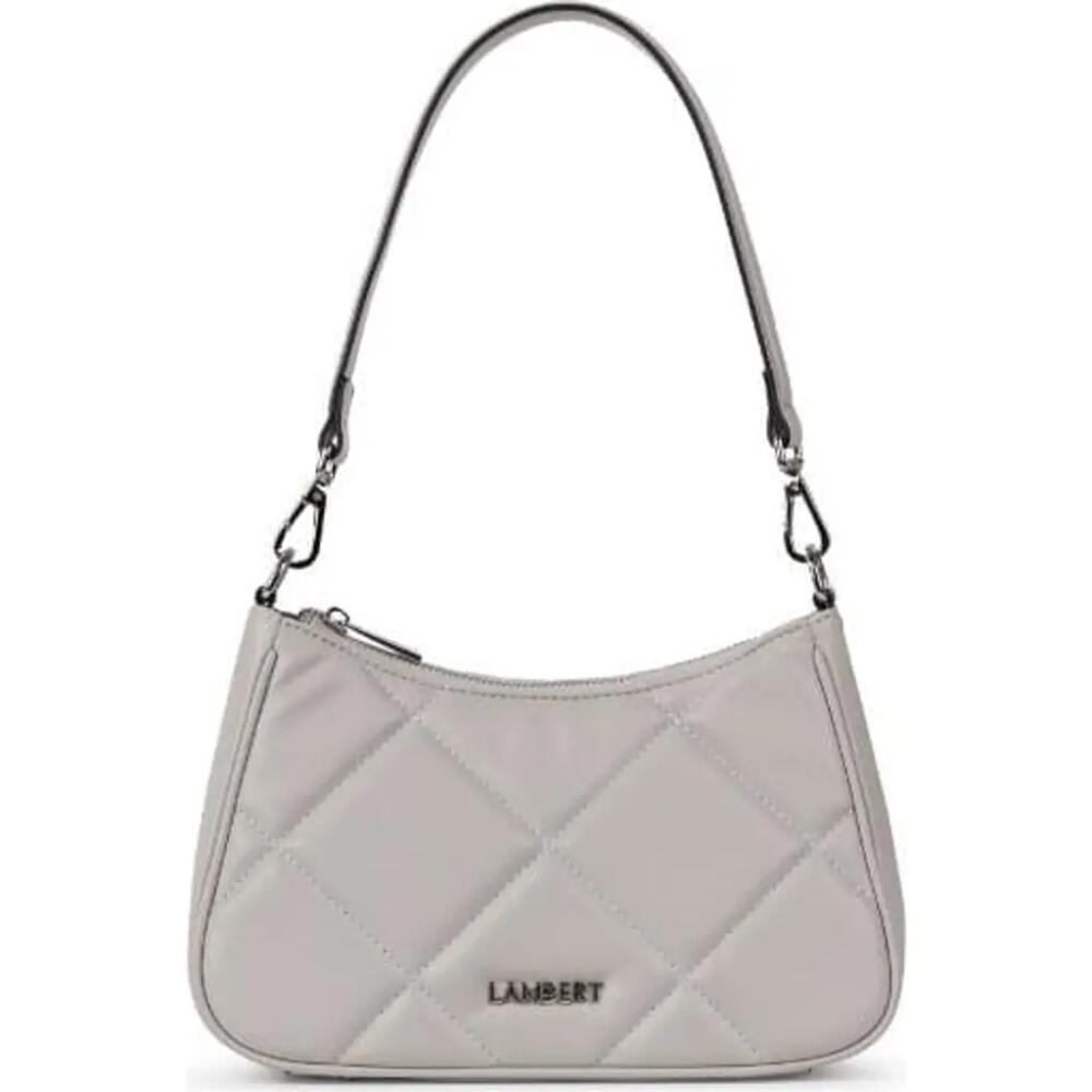 Lambert The Andy - Quilted Vegan Leather 3-in-1 Handbag in Granite Cover