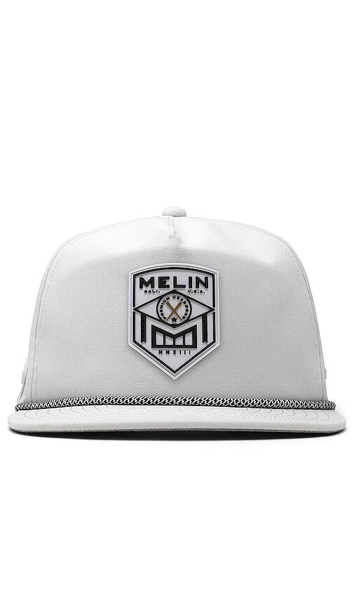 Melin Hydro Coronado Shield Hat in White Cover