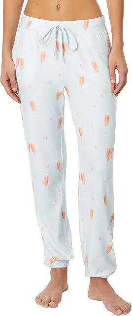 P.J. Salvage You Had Me at Rose Joggers (Powder Blue) Women's Pajama Cover