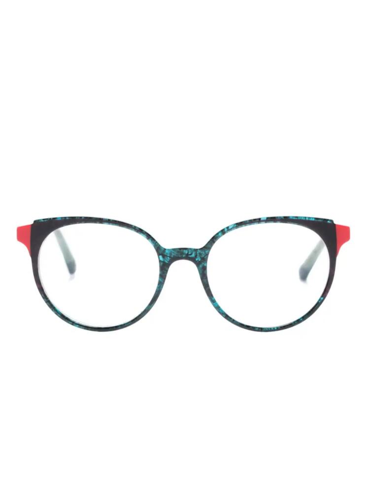 Etnia Barcelona round-frame glasses - Blue Cover