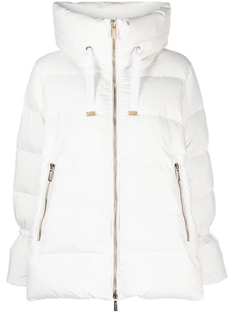 Moorer Gadia-STP waterproof jacket - White Cover