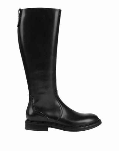 Fabi Woman Boot Black Leather Cover