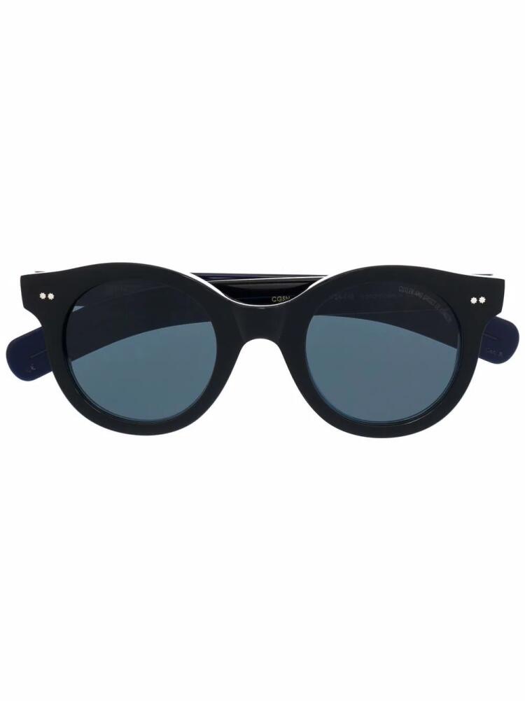 Cutler & Gross 1390 round sunglasses - Black Cover