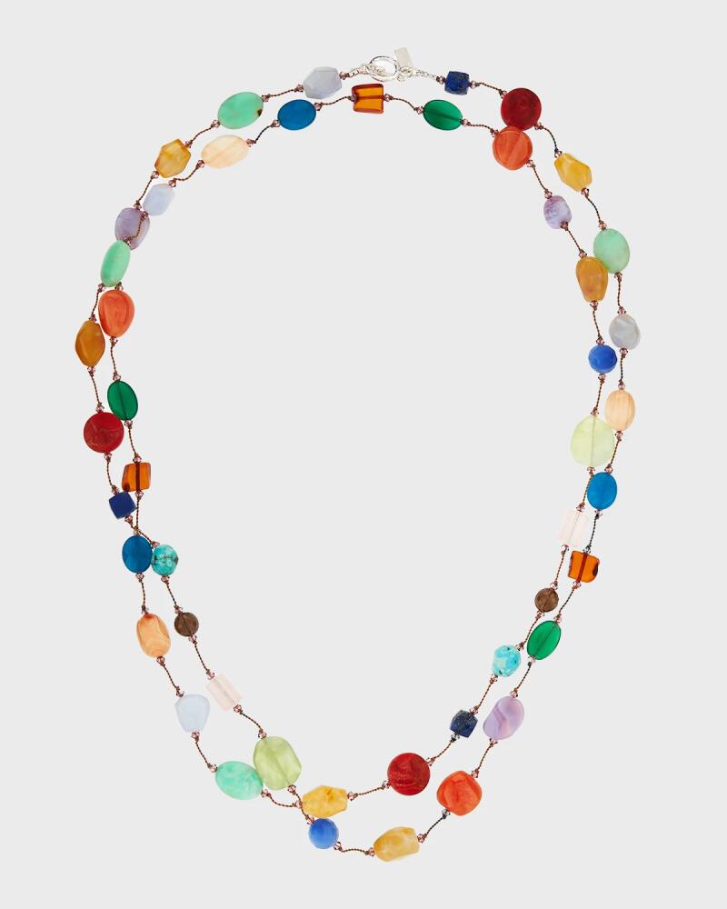 Margo Morrison Carnival Multi-Stone Long Necklace, 53"L Cover