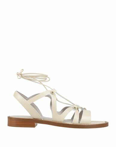 Guglielmo Rotta Woman Sandals Ivory Leather Cover