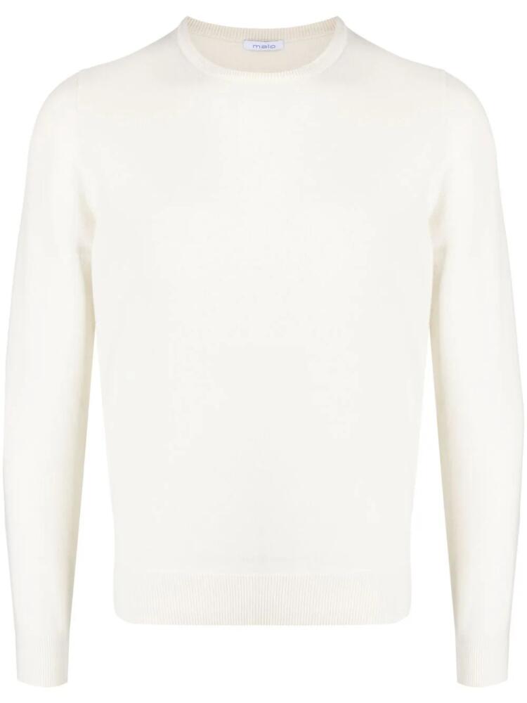 Malo crew-neck cashmere jumper - Neutrals Cover