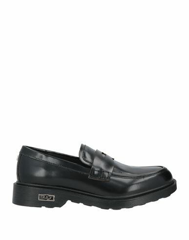 Cult Man Loafers Black Leather Cover