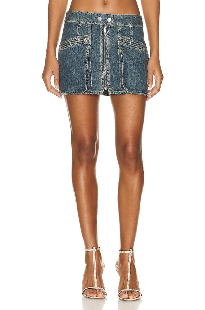 Isabel Marant Fatsia Denim Skirt in Blue Cover