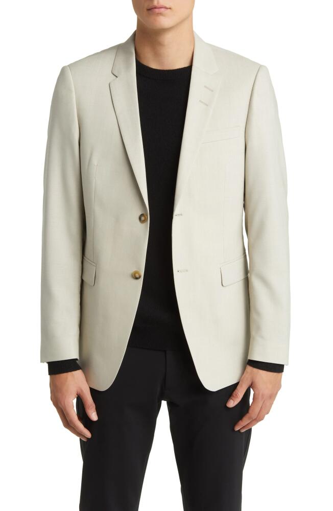 Tiger of Sweden Jerrett Slim Fit Wool Sport Coat in Pearl White Cover