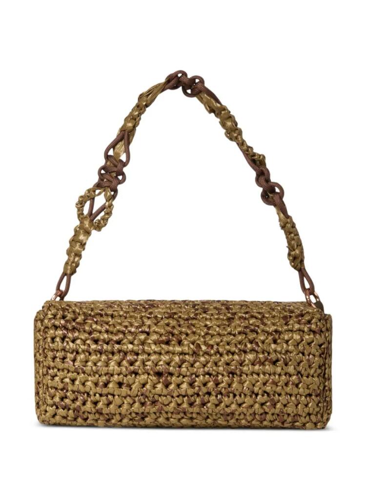 0711 Meadow raffia tote bag - Neutrals Cover