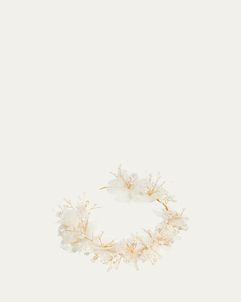 L. Erickson Elowen Pearly Halo Headband Cover