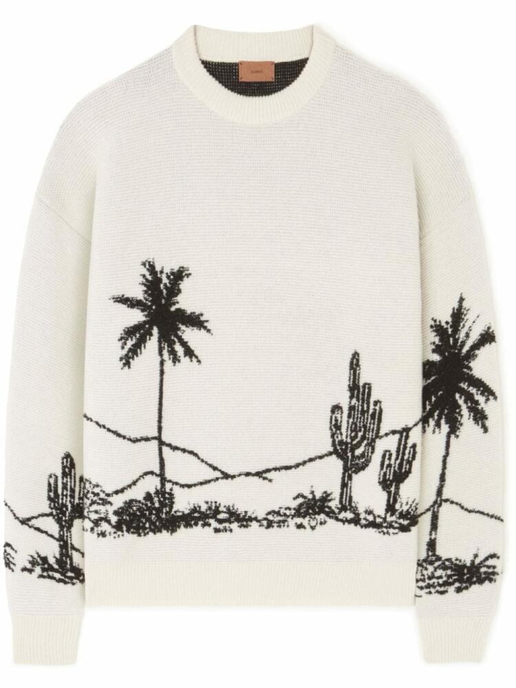 Alanui The Desert Road jumper - White Cover