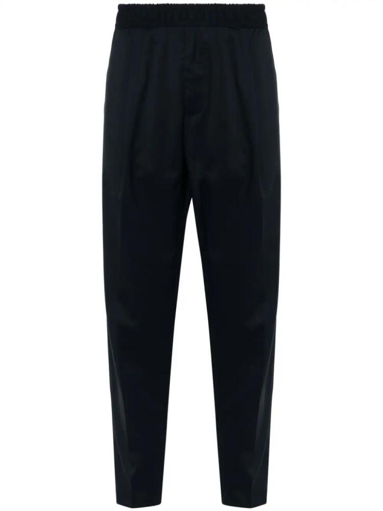 Jil Sander mid-rise tapered trousers - Blue Cover