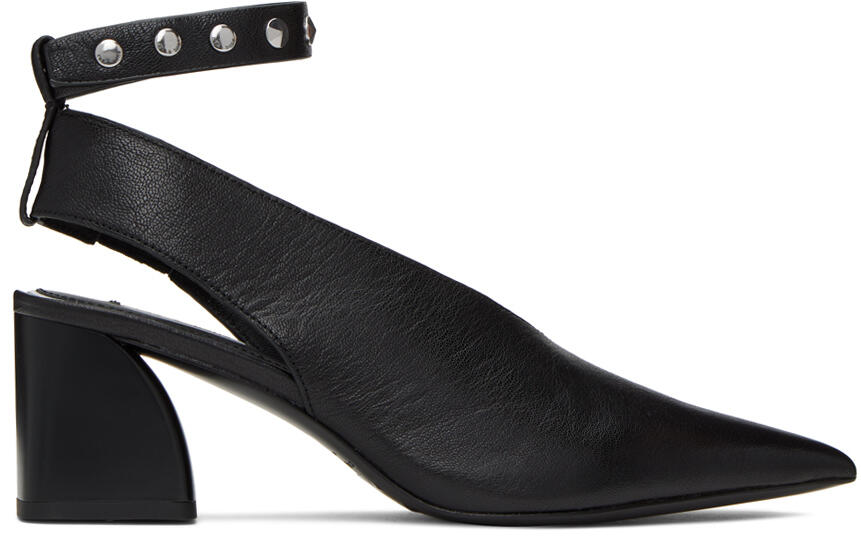 rag & bone Black Victory Slingback Heels Cover