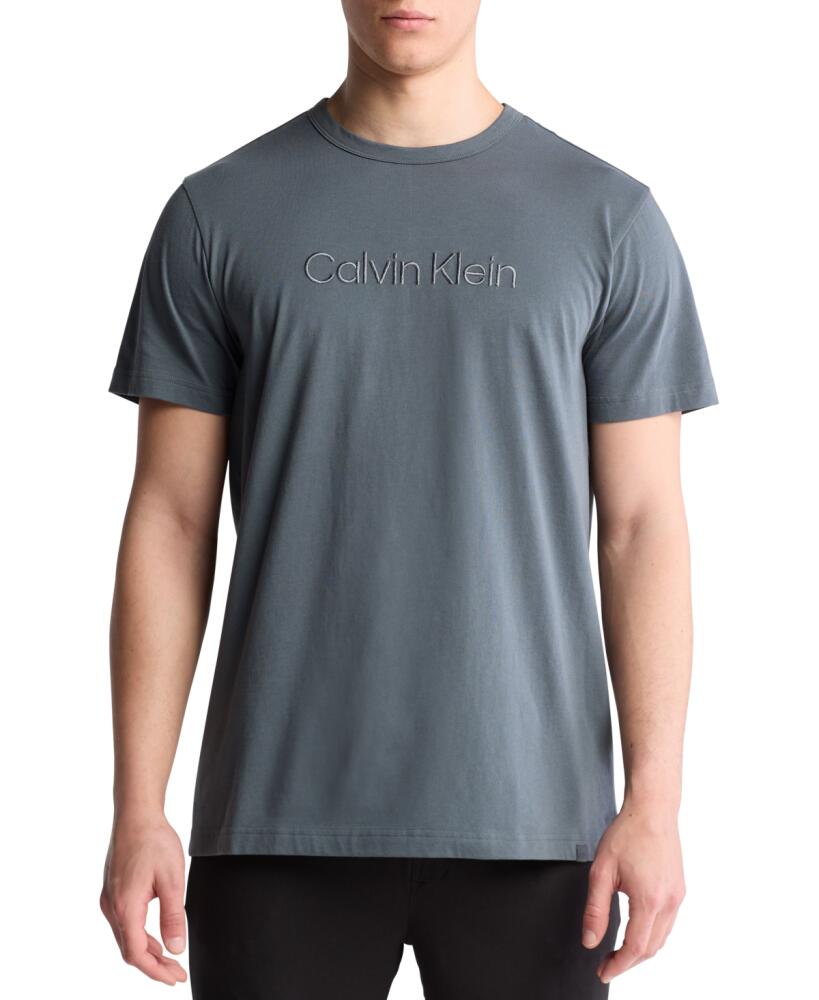 Calvin Klein Men's Modern Cotton Crewneck Undershirt - TURBULANCE Cover