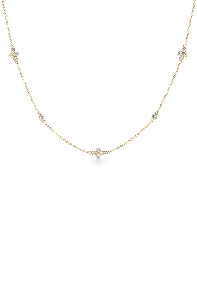 Kwiat Diamond Station String Necklace in Yellow Cover