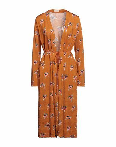 Siyu Woman Overcoat & Trench Coat Camel Viscose, Elastane Cover