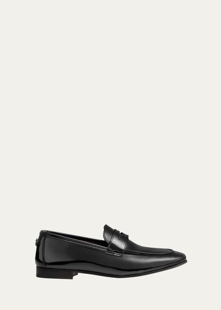 Bougeotte Flaneur Patent Leather Penny Loafers Cover