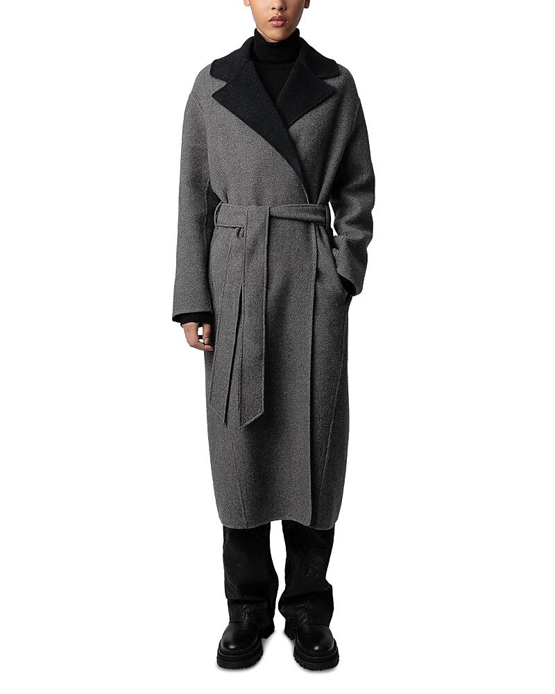 Zadig & Voltaire Meli Wool Coat Cover