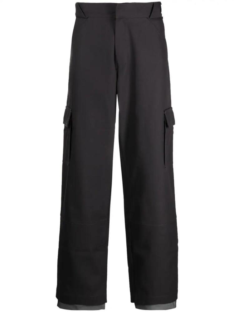 GR10K straight-leg cargo trousers - Grey Cover