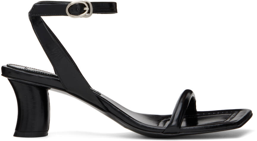 Reike Nen Black Patent Heeled Sandals Cover