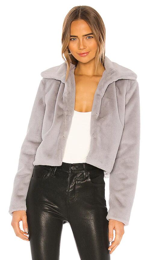 superdown Tianna Faux Fur Jacket Cover