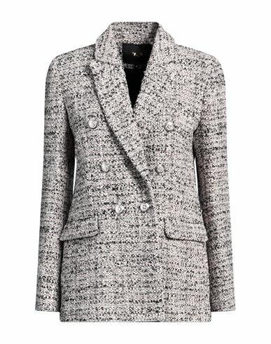 Maje Woman Blazer Light pink Acrylic, Cotton, Polyester, Synthetic fibers, Wool Cover