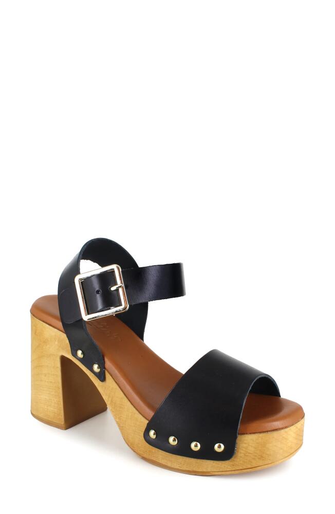 Candie's Deborah Platform Sandal in Black Cover