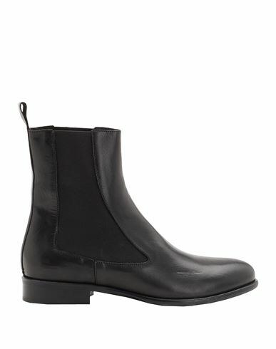 Leonardo Principi Leather Chelsea Boots Woman Ankle boots Black Calfskin Cover