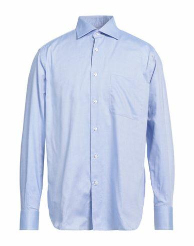 Thomas Reed Man Shirt Sky blue Cotton Cover