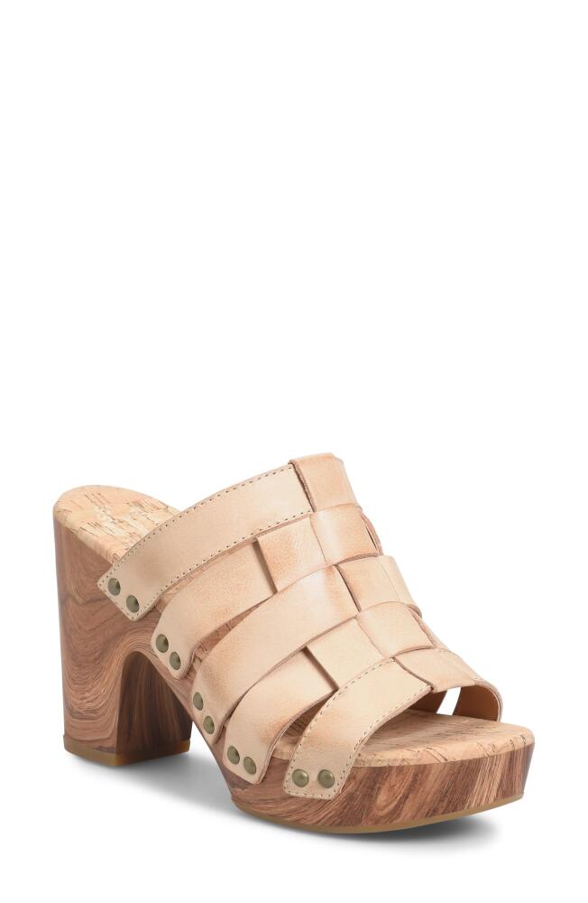 Kork-Ease Devan Platform Sandal in Natural F/G Cover