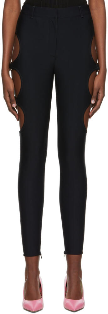 Burberry Black Nylon Leggings Cover