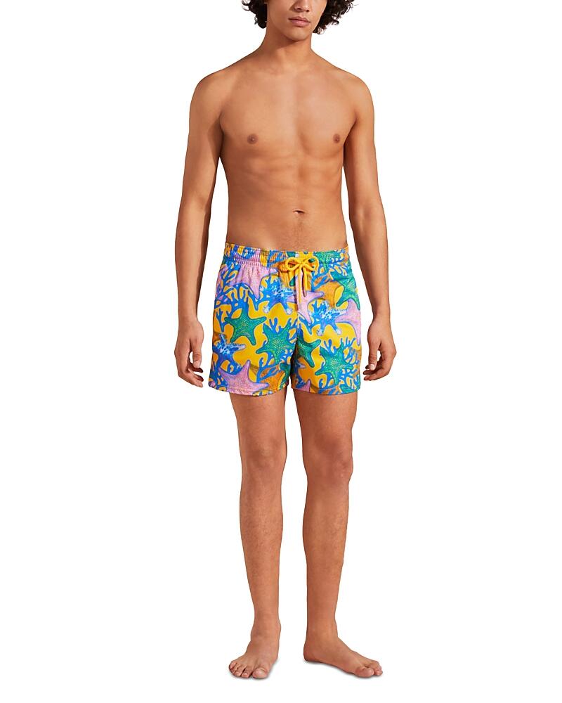 Vilebrequin Moorise Glowed Stars Print 6 Swim Trunks Cover