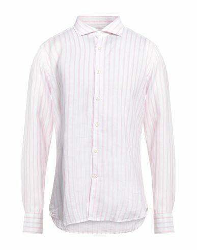 Caliban Man Shirt Pink Linen Cover