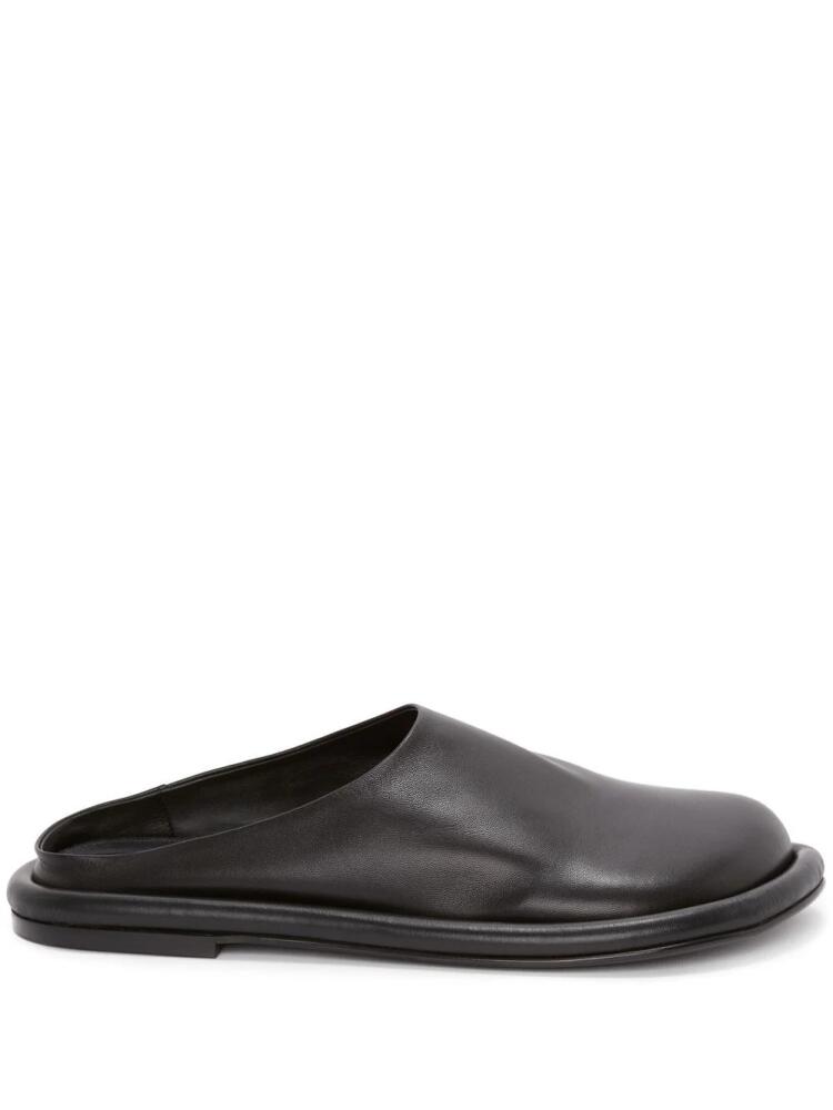 JW Anderson Bumper-Tube leather slippers - Black Cover