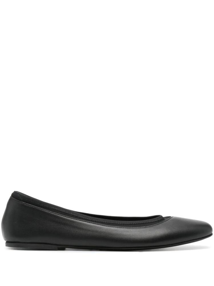 Loulou Studio Rupa leather ballerina shoes - Black Cover