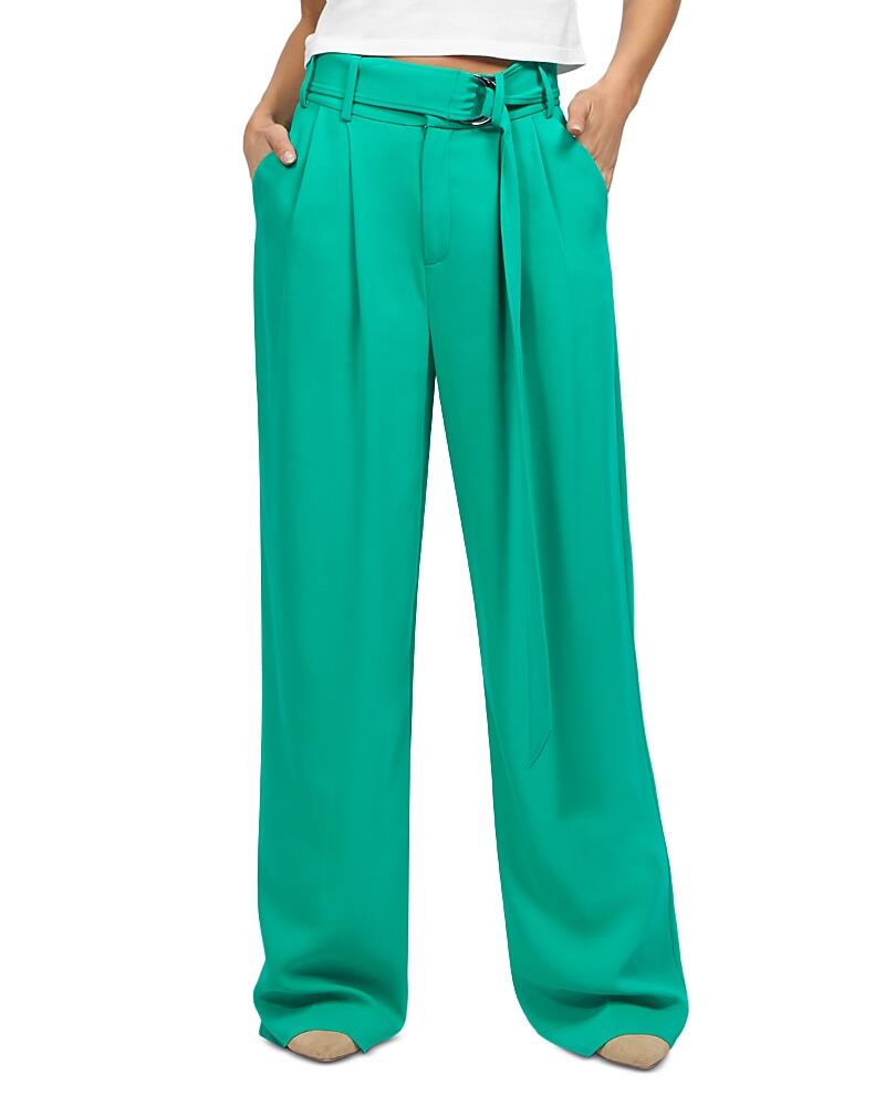 Equipment Armand Belted Wide Leg Pants Cover