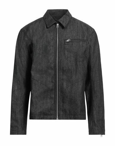 Rag & Bone Man Denim outerwear Black Cotton, Polyester Cover