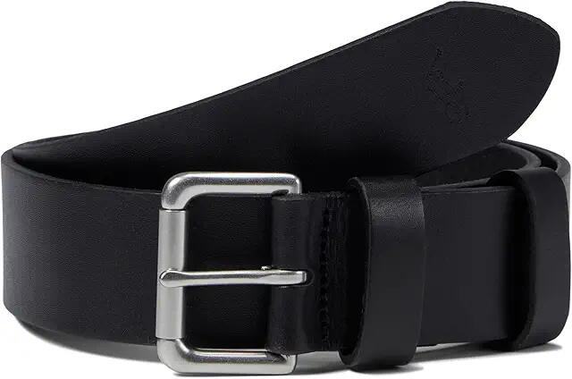 Polo Ralph Lauren Saddle Patch (Black) Men's Belts Cover