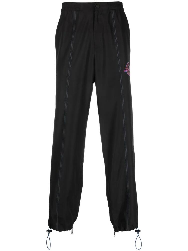 Karl Lagerfeld Athleisure straight-leg sweatpants - Black Cover