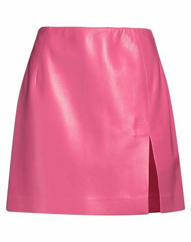 The Andamane Woman Mini skirt Magenta Polyester, Polyurethane Cover